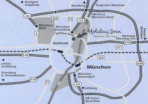 Holiday Inn Munich-Schwabing Eksteriør bilde